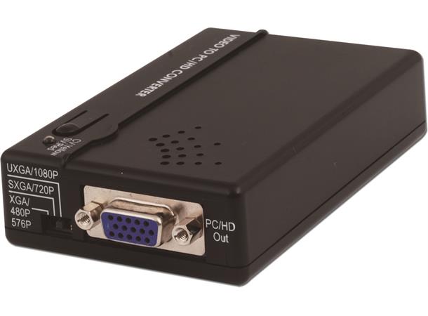 Cypress Scaler Video > VGA Kompositt S-Video til VGA 